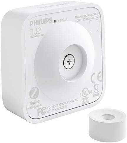 Philips Hue Smart Motion Sensor (Installation-Free Exclusive for Philips Hue Lights), Hue Hub Required