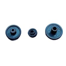 Paper Feed Gear Set, 3-Pack Replacement Gears Compatible with Mettler Toledo BTwin Electronic Scale Printer