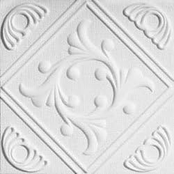 Antique Ceilings Anet White Decorative Styrofoam Ceiling Tiles for Glue-up Application