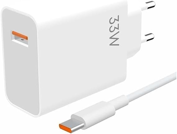 PDAteknoloji 33 watt USB Hızlı Şarj Başlık Adaptör + 1m Hızlı Şarj Kablosu Fast Turbo Qualcomm 3.0 MS-11 Hızlı Şarj Göstergeli (Yerli Üretim) (33w+Type-C Kablolu)