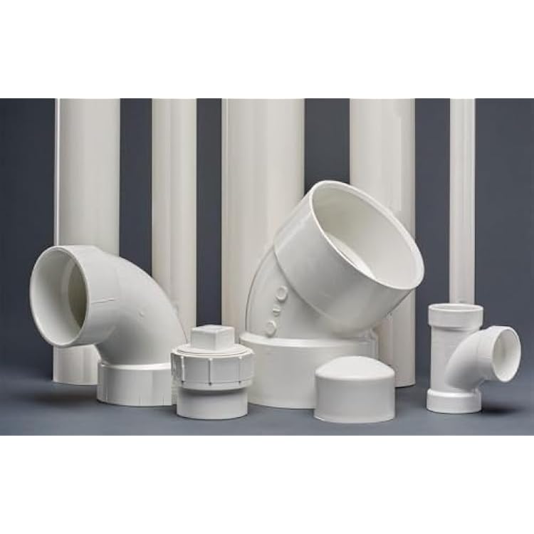 PVC Pipe Schedule 40 White 1 Inch Diameter & Length 1ft - 5ft Versatile Solution for Drainage, Irrigation, and Light Pressure Applications 5 Ft