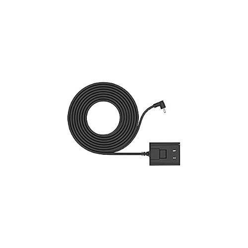 Indoor/Outdoor Barrel Plug Power Adapter for Stick Up Cam Plug-In - Black