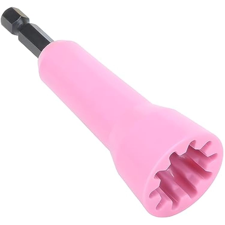 Wire Nut Twister, Wire Twister Tool, Wire Twisting Tool & Spin Twisting Wire Connector Socket, Wire Twister Tool for Drill and Wire Connector Driver with 14 Chuck Pink, 1 Pack