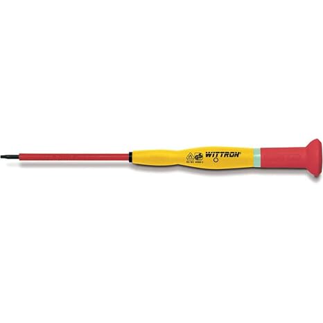 Witte 89934 3 x 75mm Wittron Precision Insulated Slotted Screwdriver
