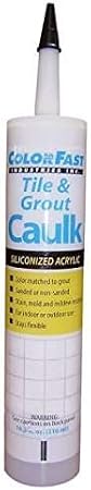 Colorfast Siliconized-Acrylic Caulking - Sanded MA Colors - 10.3 fl oz (Bahama Beige #4)