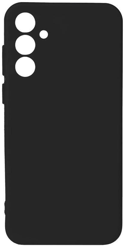 Coverzone Samsung Galaxy A35 Uyumlu Kılıf, Kamera Korumalı Soft ve Pürüzsüz Dış Yüzey Silikon, Ultra İnce Esnek Arka Kapak (Siyah)