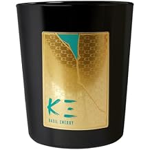Scent Beauty K-3 Basil Energy Scented Candle Fresh Scent for Home Fruity and Herbal Scent to Lift Energy Modern Scent for Focus and Renewal 200 g