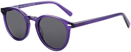 ZENOTTIC Polarized Sunglasses Mens Womens : Round Retro Small Sunglasses - Unisex Trendy Shades UV400 Protection