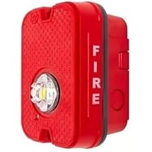 System Sensor SGRKLED Compact Wall-Mounted LED Strobe, FIRE, Red