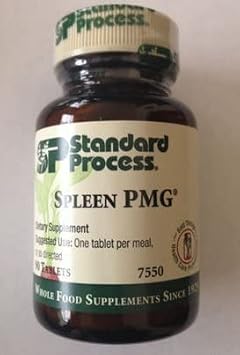 Standard Process Spleen PMG Dietary Supplement 7550 90 Tablets