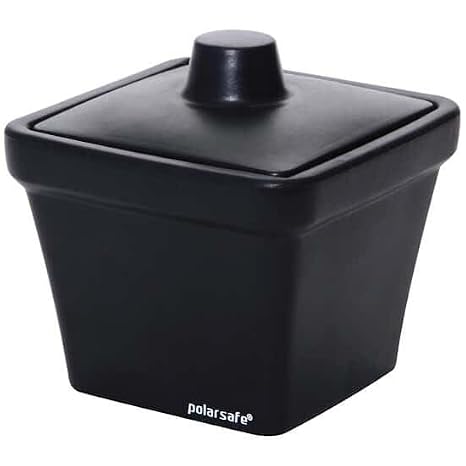 Argos Technologies Foam Rectangular Ice Pan with Lid, 1 L, Black
