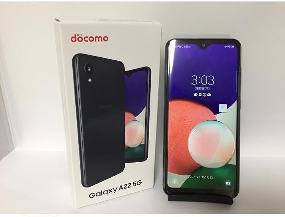 docomo Galaxy A22 5G Black SIM Free
