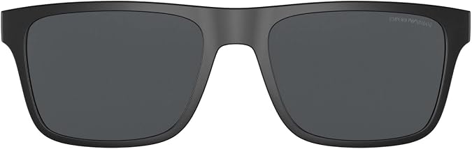 Emporio Armani mens Ea4115c Clip-on Sunglasses for Rectangular Prescription Eyewear Frames