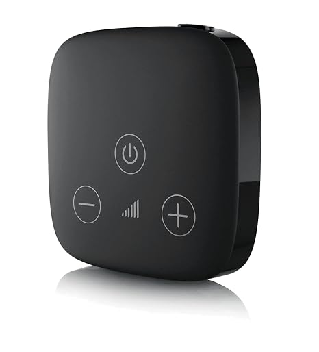 TV Connector for Phonak Marvel & Paradise Series and Unitron Hearing Aids (Black)