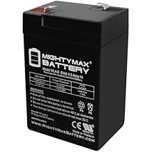 Mighty Max Battery ML4-6 - 6V 4.5AH Replaces SLA640 APS46 LA640 SLA4-6 SLA Battery