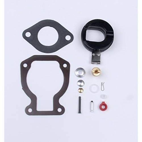 New Carburetor Carb Repair Rebuild Kit With Float 4-15 hp For Johnson Evinrude 398453