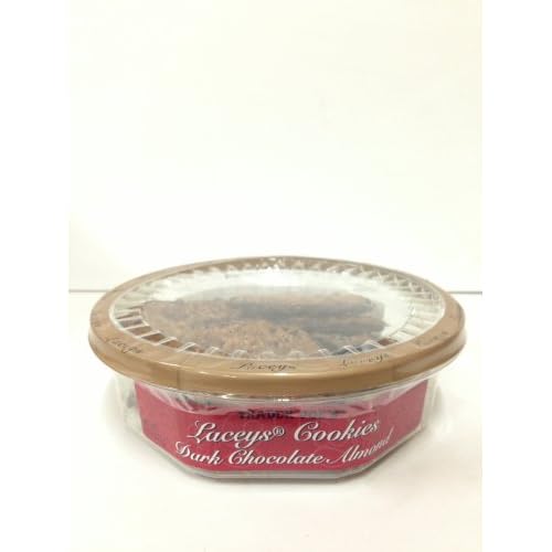 Trader Joes Laceys Cookies Dark Chocolate Almond Pack of 2