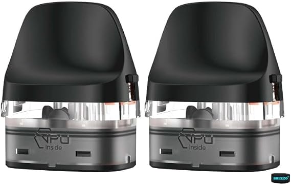 J Replacement pod XL 5.0 Cartridge 0.4 ohm (2 pcs) Compatible with GeekVape Digi Pro and Digi Max Pod Mod Kits - Nicotine Free
