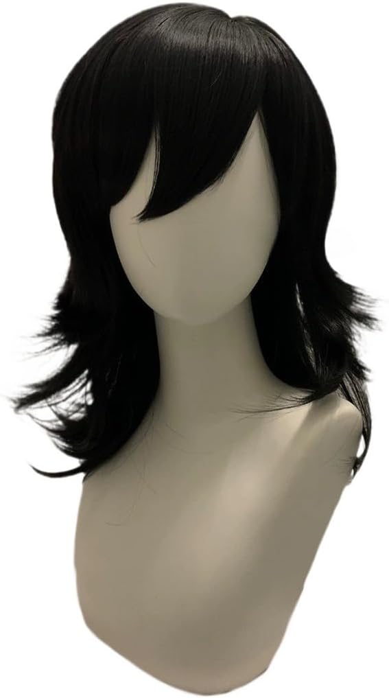 The Hell Song Royal Knights Akadoto Kato, Tomoko Kuroki Cosplay Wig - Unisex Heat Resistant Halloween Cosplay Wig