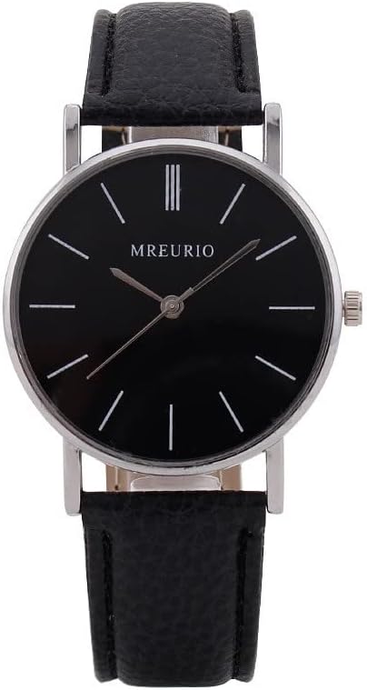 Men's Wristwatch, Simple, Stylish, Thin, Casual, Boyfriend, Men, Girlfriend, Women's, Unisex, Analog, Quartz Watch, Popular, Leather Strap, Business, Wristwatch, Multifunctional, Stylish,