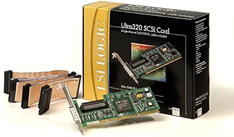 LSI Logic 1CH U320 SCSI Pcix 64BIT 133MHZ Ex 1-VHDCI68 Int 1-HD68 Leadfree