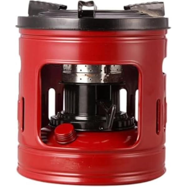 Portable Oil Stove, Wind-Resistant, For Cooking, Oil Stove, 0.4 gal 1.5 L / 0.15 L / H Stove, Kerosene Heater, For Cooking Only, Outdoor Use, Yakiniku, Yakitori, Metal Materials
