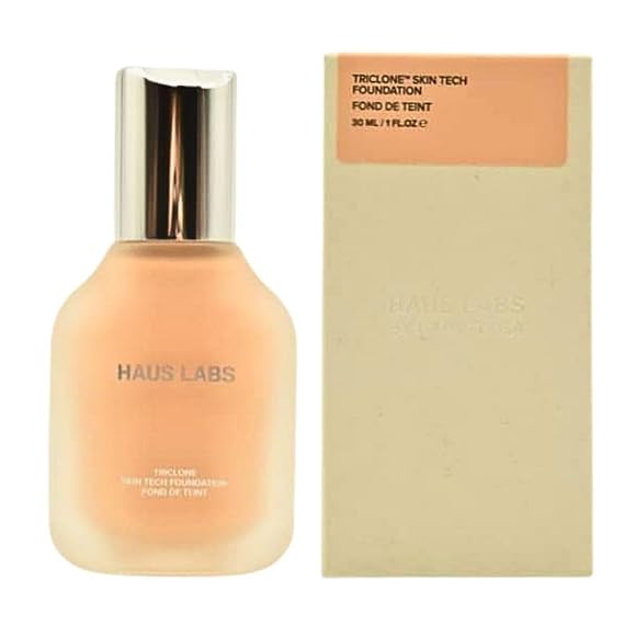 HAUS LABS BY LADY GAGA Triclone Skin Tech Medium Coverage Foundation with Fermented Arnica 130 Light Warm