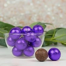 102 Pcs Purple Candy Milk Chocolate Balls (1.5 lbs - Appox. 102 Pcs)