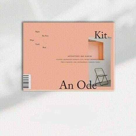 Seventeen 'An Ode' '3rd Regular Album Kihno Kit Version Air-Kit+3p PostCard+27p PhotoCard+Message PhotoCard SET+Tracking Kpop Sealed
