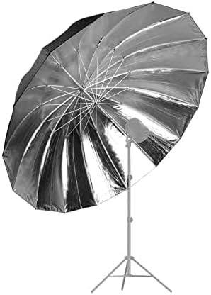 EMART 71"/180cm Parabolic Reflective Umbrella Photography for Studio Lights