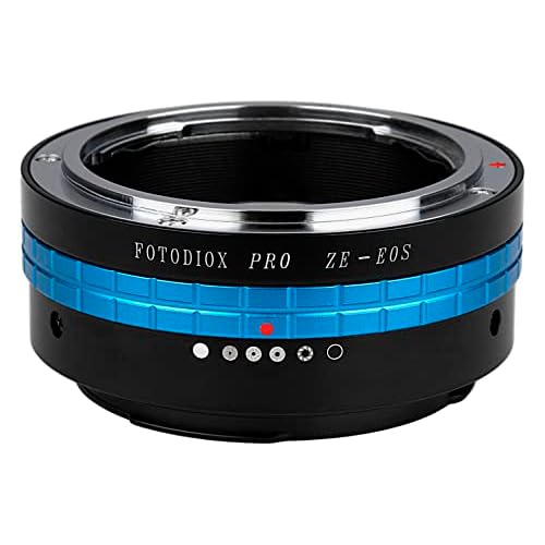 Fotodiox Pro Lens Mount Adapter, for Mamiya ZE 35mm Lens to Canon EOS EF Mount DSLR Camera Body