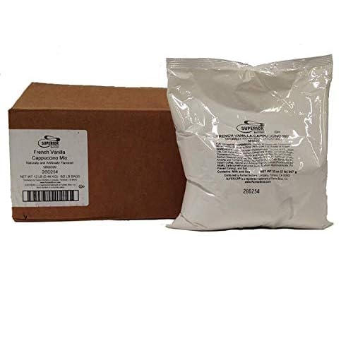 Superior French Vanilla Cappuccino Mix 6 bags2 lbs each