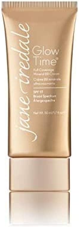 Jane Iredale Glow Time Full Covarage Mineral BB Cream-EU-SPF17-Geniş Kapsamlı Mineral BB Kapatıcı#BB9 1 Paket (1 x 50 ml)