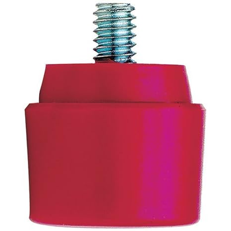 Hammer Tip, 1 in Dia, Medium, Red