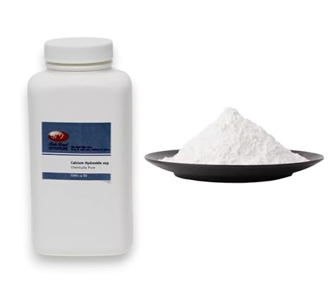 Edible Calcium Hydroxide- (USP) Hydrated Pickling Slaked Lime - Ca(OH)2 - Jar Contains 4oz - Used in Dental Lab & Offices