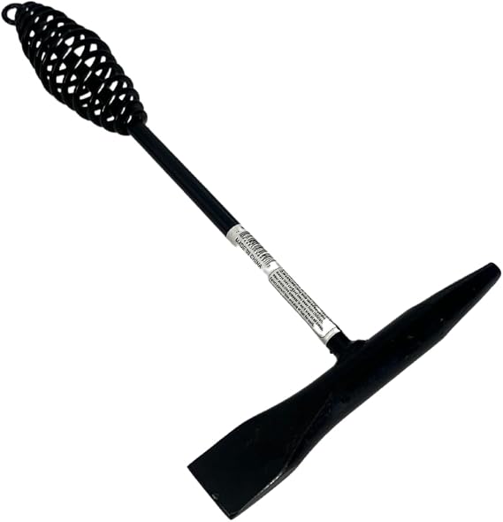 Black Metal Chipping Hammer - Reliable Tool for Precision Work