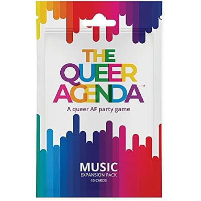 FITZ The Queer Agenda Card Game Expansion Packs - for Ages 17 Music