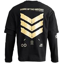 Fabric of the Universe Cyberpunk Techwear 10oz Heavyweight Premium Cotton Long Sleeve T-Shirt