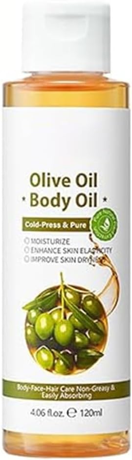 Castor Oil Body Massage Oil, Daily Moisturizing Body Oils for Women Dry Skin Care, Hydrating Oil for Body & Hair, Anti-Wrinkles Body Oil