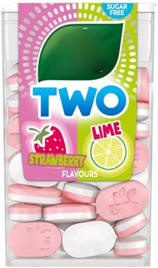 Two Lime Strawberry Flavours 38.5g (Pack of 16) "A symphony of flavors" For All Occasions