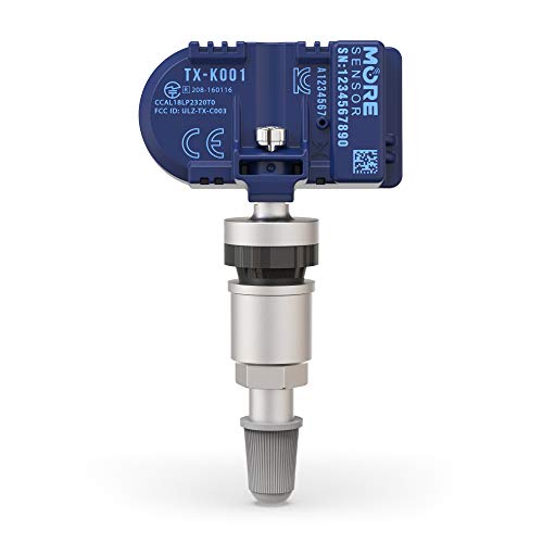MORESENSOR Compact PRO Series 315MHz TPMS Tire Pressure Sensor | Preprogrammed for Select 20 Korean Brand Models | Replacement for 529334D800 | Clamp-in | KX-S007
