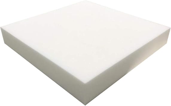 FOAMMA 4" x 23" x 30" High Density Upholstery Foam Cushion (Seat Replacement, Upholstery Sheet, Foam Padding) Made in USA