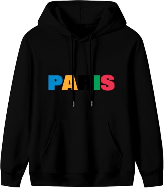 Crewneck Sweatshirt,Paris Olympics Color, Adjustable Crewneck Sweatshirt Streetwear Staple
