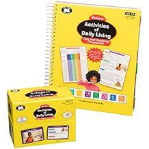 Super Duper Publications | Webber Activities of Daily Living Bundle Cards and Book | Self-Care Activities and Routines | Occupational Therapy Educational Resource for Children and Adults
