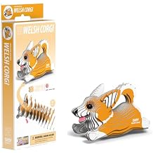 EUGY Welsh Corgi Model 3D Craft Kit