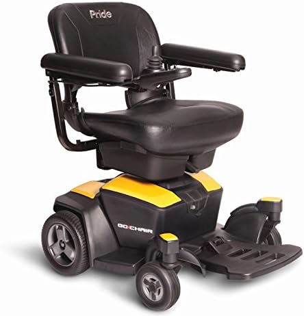 GO CHAIR Mobility Scooter - Citrine Yellow, 18x17
