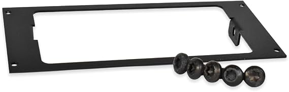 Havis 1-Piece Equipment Mounting Bracket, 4" Mounting Space, Fits Whelen Cencom CCSRN, CCSRNTA, MPC03 C-EB40-CCS-1P