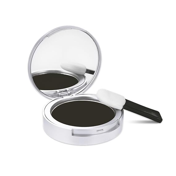 Hair Powders Talc-Free .32 oz. Water Resitant Hair Loss Concealer. Naturally Thicker Than Hair Fibers & Spray Concealers. (Black)