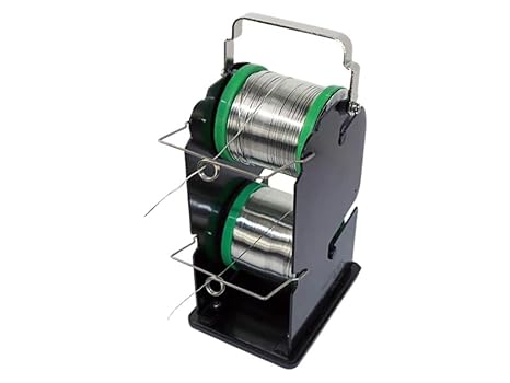 Hakko Solder Reel Stand,Black,Dual Spool 611-2 - 1 Each