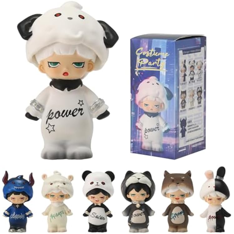 Blind Box Dragparty 1PC Mystery Box Cute Figures Collectibles Birthday Gift Random Design Fun Costume Party Characters Cartoon Figures Fun Boys and Girls Children Adult Ornaments